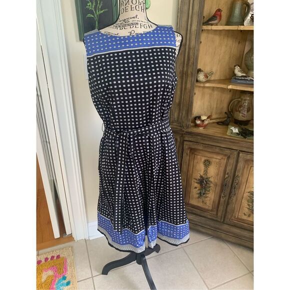 Talbots Multicolored sleeveless dress - Picture 11 of 13